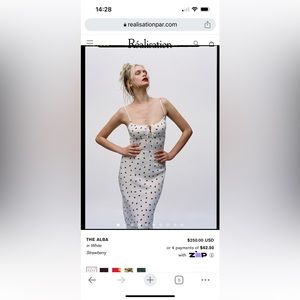 SOLD NWT Réalisation Par - The Alba Dress